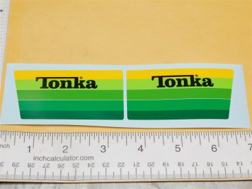 Tonka 1978 Dump Truck Replacement Door Sticker Set Main Image Tonka 1978 Dump Truck Replacement Door Sticker Set Main Image