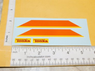 Tiny Tonka Bottom Dump Style 1 Replacement Sticker Set Main Image Tiny Tonka Bottom Dump Style 1 Replacement Sticker Set Main Image
