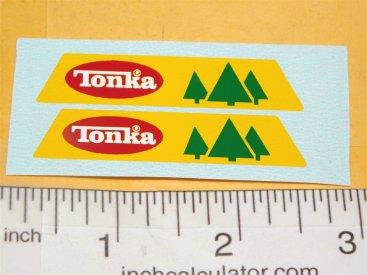 Mini Tonka Turbine Cab Forestry Truck Replacement Sticker Set Main Image Mini Tonka Turbine Cab Forestry Truck Replacement Sticker Set Main Image