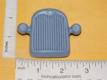 All American Hot Rod 3D Printed Plastic Replacement Grill/Radiator Part Main Image