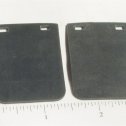 Tonka Reproduction Small Mudflap Set of 2 Replacement Toy Part Main Image