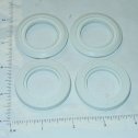 Set of 4 Tonka Whitewall Tire Insert Replacement Toy Parts Main Image
