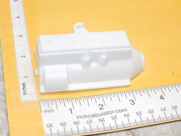 Tonka 3D Printed White Plastic Dozer/Tug/Tractor Replacement Motor Part Main Image Tonka 3D Printed White Plastic Dozer/Tug/Tractor Replacement Motor Part Main Image