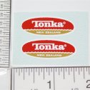 Pair Tonka Gen 1 New Zealand Oval Replacement Stickers Main Image