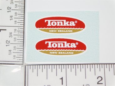 Pair Tonka Gen 1 New Zealand Oval Replacement Stickers Main Image Pair Tonka Gen 1 New Zealand Oval Replacement Stickers Main Image