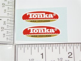 Pair Tonka Gen 2 New Zealand Oval Replacement Stickers