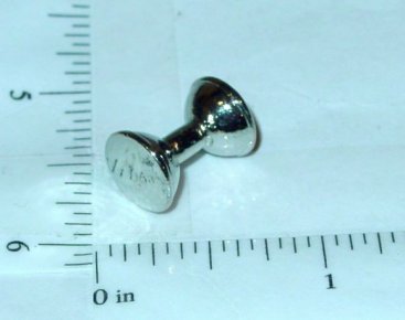 Tonka Plated Dumbell Light Cast Replacement Toy Part Main Image Tonka Plated Dumbell Light Cast Replacement Toy Part Main Image