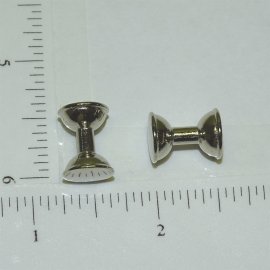 Pair Plated Tonka Dumbell Light Cast Replacement Parts