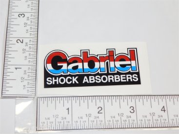 3" Gabriel Shock Absorbers Sticker Main Image
