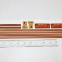 Buddy L Junior Large Bus Replacement Sticker Set Main Image