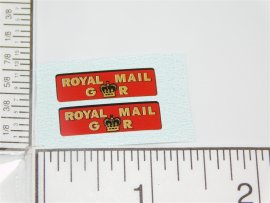 Pair Triang Royal Mail Delivery Truck Sticker Set