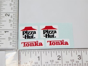 Tiny Tonka Private Label Pizza Hut Replacement Sticker Set Main Image