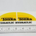 Tonka Turbine Cab Hydraulic Dump Truck Replacement Sticker Set Main Image