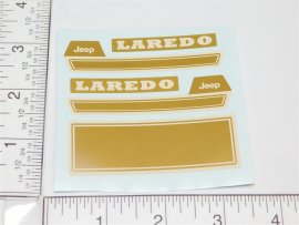 Tonka Jeep Laredo Replacement Sticker Set