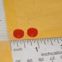 Pair Tonka 3D Printed Red Plastic Tonka Winnebago Camper Tail Lights Main Image