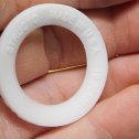 Set of 4 Structo 3D Printed Plastic Replacement Whitewall Toy Part Alternate View 1 Set of 4 Structo 3D Printed Plastic Replacement Whitewall Toy Part Alternate View 1