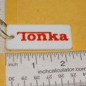 Tonka Custom 3D Printed Plastic Keychain/Zipper Pull Logo Item Main Image Tonka Custom 3D Printed Plastic Keychain/Zipper Pull Logo Item Main Image