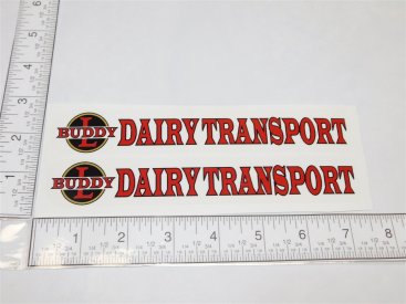Buddy L Dairy Transport Replacement Sticker Set Main Image Buddy L Dairy Transport Replacement Sticker Set Main Image