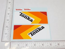 Tiny Tonka Semi Truck/Trailer Replacement Sticker Set