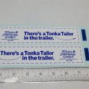 Tiny Tonka Tailor in the Trailer Private Label Semi Replacement Stickers Main Image