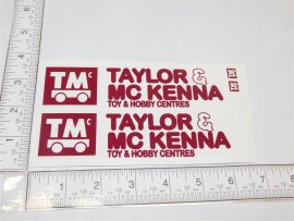 Tiny Tonka Taylor Mc Kenna Stores Private Label Semi Replacement Stickers