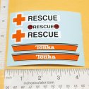 Mini Tonka Jeep Wagoneer Ambulance Replacement Sticker Set Main Image