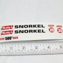 Buddy L Snorkel Fire Truck Replacement Sticker Set Main Image
