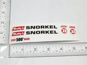 Buddy L Snorkel Fire Truck Replacement Sticker Set Main Image Buddy L Snorkel Fire Truck Replacement Sticker Set Main Image