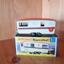 Pair Superfast Matchbox #57 Eccles Caravan Camper Trailer Stickers Alternate View 2