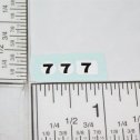 Superfast Matchbox #45 Ford Group 6 Racer Replacement Sticker Set Main Image