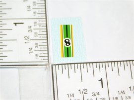 Superfast Matchbox #32 Maseriti Bora Replacement Sticker