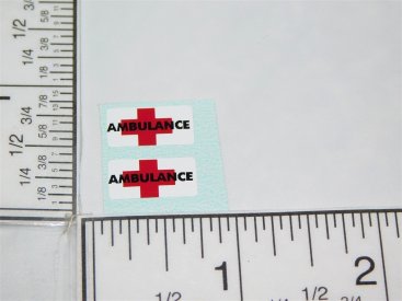 Superfast Matchbox #20 Land Rover Ambulance Replacement Stickers Main Image Superfast Matchbox #20 Land Rover Ambulance Replacement Stickers Main Image