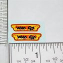 Superfast Matchbox #8 Wildcat Dragster Mustang Replacement Stickers Main Image