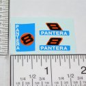 Superfast Matchbox #8 DeTomasso Pantera Replacement Stickers Main Image