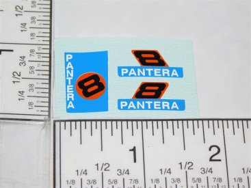 Superfast Matchbox #8 DeTomasso Pantera Replacement Stickers Main Image Superfast Matchbox #8 DeTomasso Pantera Replacement Stickers Main Image