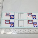 Matchbox #K-31 Iglo/Langnese Peterbilt Refrigerator Truck Stickers Main Image