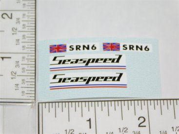 Matchbox #K-22 SRN-6 Hovercraft Replacement Sticker Set Main Image Matchbox #K-22 SRN-6 Hovercraft Replacement Sticker Set Main Image