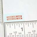 Matchbox #K-11 Fordson Tractor & Trailer Replacement Sticker Set Main Image