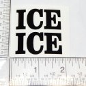 Marx Ice Truck Replacement Sticker Main Image