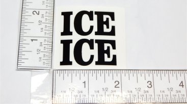 Marx Ice Truck Replacement Sticker Main Image Marx Ice Truck Replacement Sticker Main Image