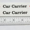 Tonka 1974/75 Car Carrier Truck Replacement Sticker Set Main Image