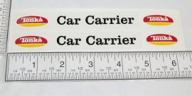 Tonka 1974/75 Car Carrier Truck Replacement Sticker Set