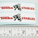 Mini Tonka Stables Horse Trailer Replacement Stickers Main Image
