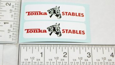 Mini Tonka Stables Horse Trailer Replacement Stickers Main Image Mini Tonka Stables Horse Trailer Replacement Stickers Main Image