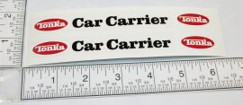 Tonka 1976/77 Car Carrier Truck Replacement Sticker Set