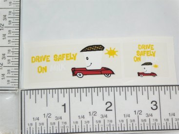 Corgi Bantam Milk Delivery Truck Replacement Sticker Set Main Image
