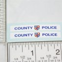 Corgi Commer County Police Van Replacement Sticker Set Main Image