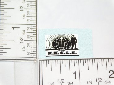 Corgi Man From U.N.C.L.E. Replacement Sticker Main Image