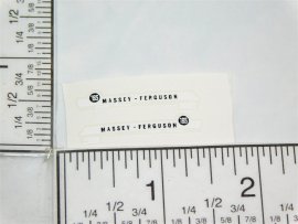 Corgi Massey Ferguson 165 Tractor Replacement Sticker Set Corgi Massey Ferguson 165 Tractor Replacement Sticker Set