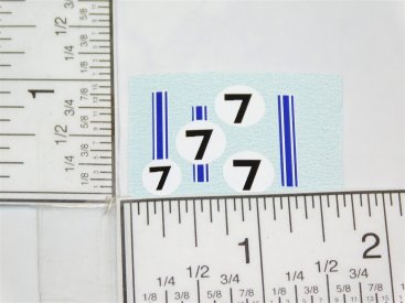 Dinky Toys Ford GT Racing Car Replacement Sticker Set Main Image